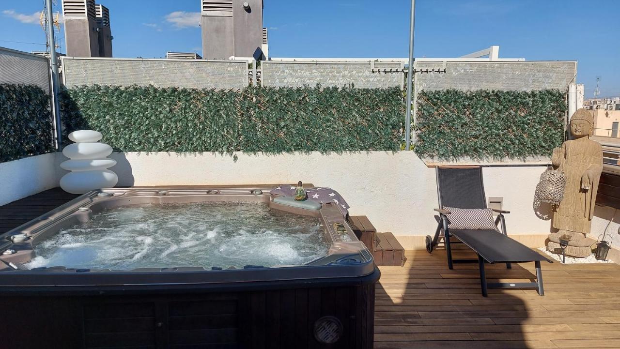 Atico De Lujo Con Jacuzzi Climatizado En Terraza Apartment Елче Екстериор снимка