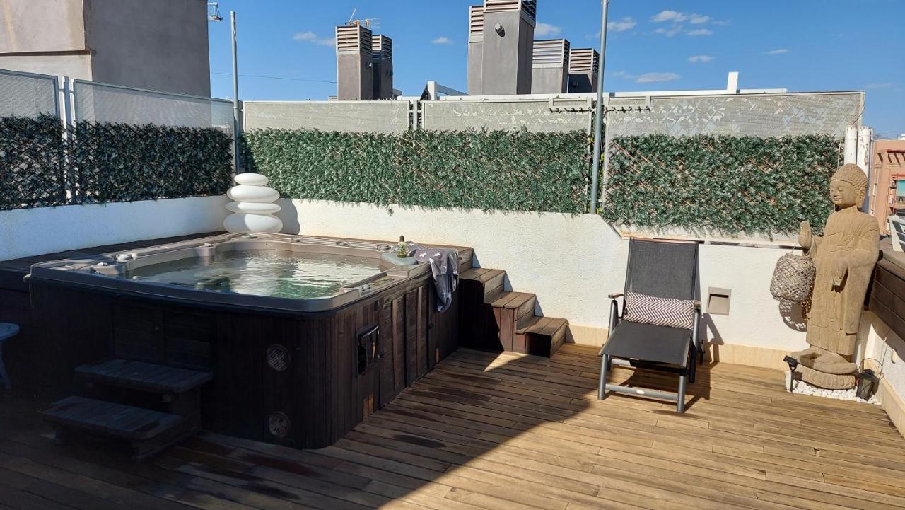 Atico De Lujo Con Jacuzzi Climatizado En Terraza Apartment Елче Екстериор снимка